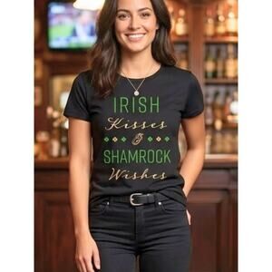 WAY TO CELEBRATE St. Patrick’s Day Graphic Tee NWT Size S